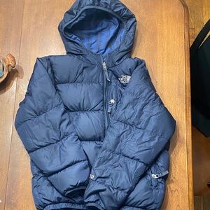 North Face Puffer 550 reversible M kids